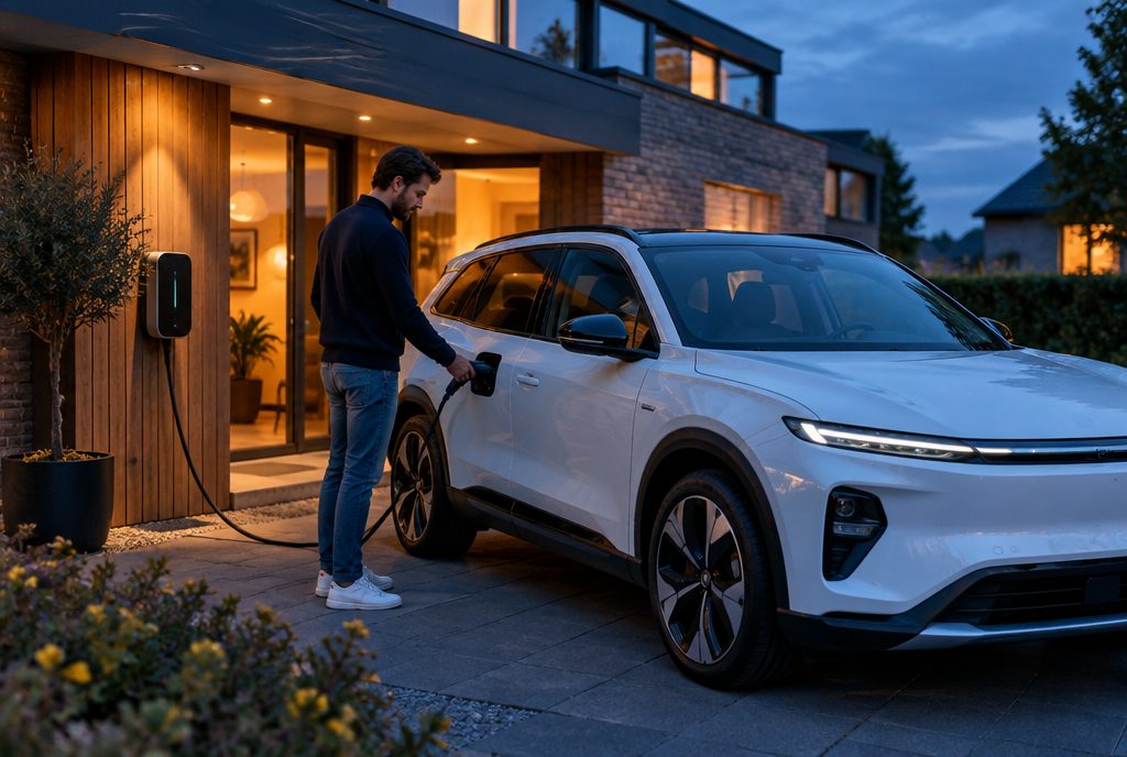 Elektrisch rijden: thuis laden, voordelig onderweg